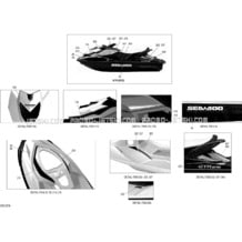 09- Decals pour Seadoo 2012 GTR 215, 2012