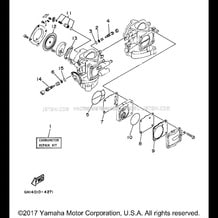 REPAIR KIT 2 pour Yamaha 1997 WaveRunner SUPER JET - SJ700AV - 1997