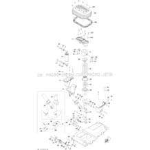 09- Seat Suspension 4 pour Sea-Doo 2012 GTX LTD iS 260, 2012 (18CS)