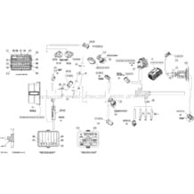 10- Electrical Harness (Main) pour Seadoo 2012 GTX LTD iS 260, 2012 (18CS)
