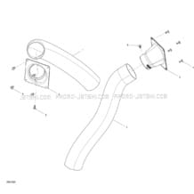 09- Ventilation pour Seadoo 2012 RXP-X 260 & RS, 2012