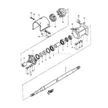 DRIVE SHAFT pour Kawasaki 1989 JS550