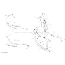 01- Cooling System pour Sea-Doo 2013 GTI 130, 2013