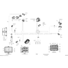 10- Electrical Harness pour Sea-Doo 2013 GTI 130, 2013