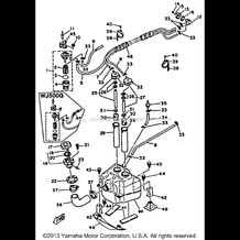 FUEL TANK pour Yamaha 1987 WaveRunner WaveJammer 500 (WJ500H) 1987
