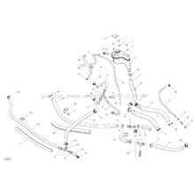 01- Cooling System pour Sea-Doo 2013 GTX LTD iS 260, 2013