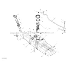 02- Fuel System pour Seadoo 2013 GTX LTD iS 260, 2013