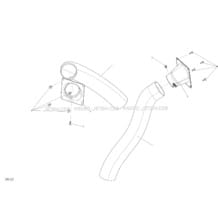 09- Ventilation pour Sea-Doo 2013 RXP-X 260 & RS, 2013
