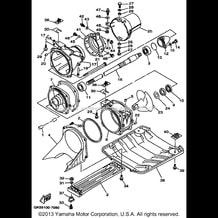 JET UNIT 1 pour Yamaha 1997 WaveRunner WAVE BLASTER II 760 (WB760V) 1997