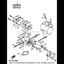 REPAIR KIT 2 pour Yamaha 1997 WaveRunner WAVE BLASTER II - WB760V - 1997