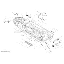 09- Hull _33S1417b_ACMP pour Sea-Doo 2014 GTR 215, 2014