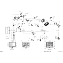 10- Electrical Harness Main Harness_13S1403a pour Sea-Doo 2014 GTX LTD iS 260, 2014