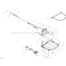 05- Propulsion _21S1411 pour Seadoo 2014 RXP-X 260 & RS, 2014