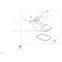 09- Seat _25S1411 pour Seadoo 2014 RXP-X 260 & RS, 2014