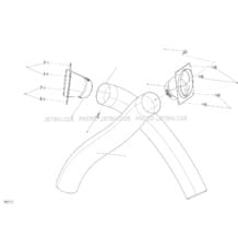 09- Ventilation _36S1411 pour Seadoo 2014 RXP-X 260 & RS, 2014