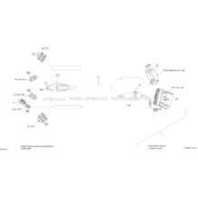 10- Electrical Harness Steering Harness 1_13S1411c pour Sea-Doo 2014 RXP-X 260 & RS, 2014