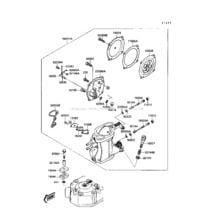 Carburetor pour Kawasaki 1989 TS