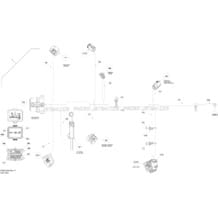 10- Electrical Harness Main - except iBR_13S1401b pour Seadoo 2014 SPARK ACE 900 (2up), 2014
