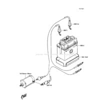 Electrical Equipment pour Kawasaki 1989 TS