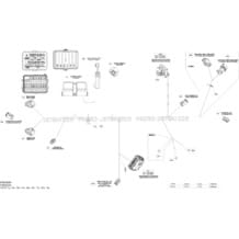10- Electrical Harness _13S1518a pour Seadoo 2015 GTR 215, 2015