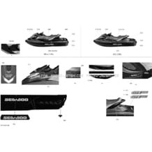 09- Decals _29S1503b pour Seadoo 2015 GTX LTD iS 260, 2015