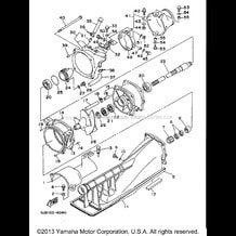 JET UNIT 1 pour Yamaha 1997 WaveRunner WAVE RAIDER 700 - RA700BV - 1997