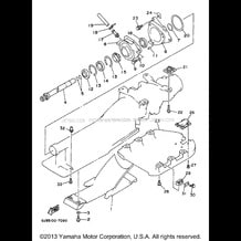 JET UNIT 2 pour Yamaha 1997 WaveRunner WAVE RAIDER 700 - RA700BV - 1997