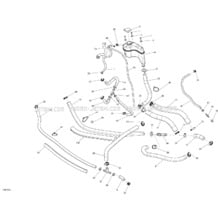 01- Cooling System _14S1505 pour Seadoo 2015 RXT-X aS 260 & RS. 2015