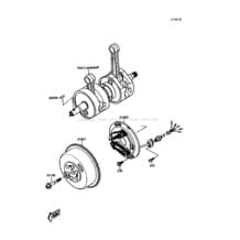 Generator pour Kawasaki 1989 TS