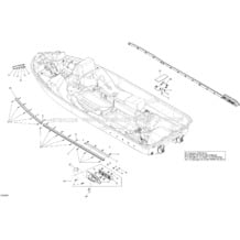 09- Hull pour Seadoo 2015 SAR 155, 2015