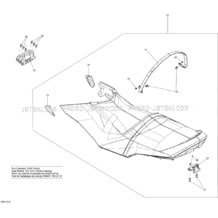 09- Seat pour Seadoo 2015 SAR 155, 2015