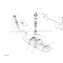 02- Fuel System - With Suspension pour Seadoo 2016 GTX, 2016