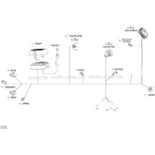 10- Electrical Harness - Main Harness - 278003332 (Refer to Electrical System for Model) pour Seadoo 2016 GTX, 2016