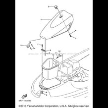 ENGINE HATCH 2 pour Yamaha 1997 WaveRunner WAVE RUNNER GP760 - GP760V - 1997