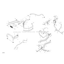 01- Cooling System pour Sea-Doo 2016 RXP, 2016