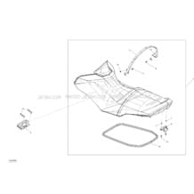 09- Seat pour Sea-Doo 2016 RXP, 2016