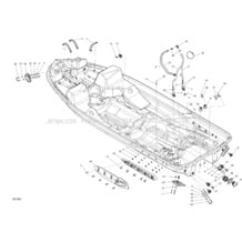 09- Hull pour Seadoo 2016 RXP, 2016