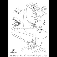 FUEL pour Yamaha 1997 WaveRunner WAVE RUNNER GP760 - GP760V - 1997