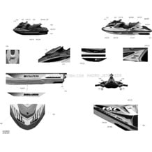 Jet Ski Sea-Doo RXT, 2016 2016 - Microfiche and OEM parts