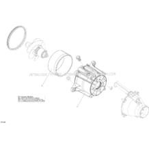 05- Pump pour Seadoo 2016 SAR 155, 2016