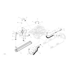 01- Cooling System pour Sea-Doo 2016 SPARK, 2016
