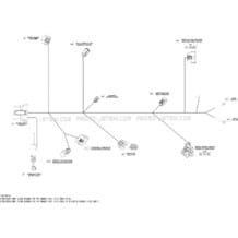 10- Electrical Harness - Main Harness - iBR pour Seadoo 2016 SPARK, 2016