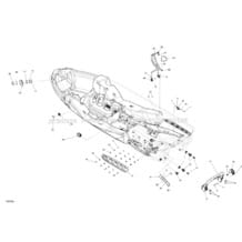 09- Hull pour Seadoo 2016 Wake PRO, 2016