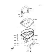 Water Muffler pour Kawasaki 1989 TS