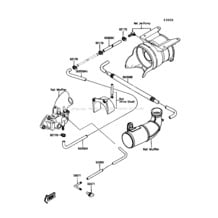 Cooling pour Kawasaki 1989 X2