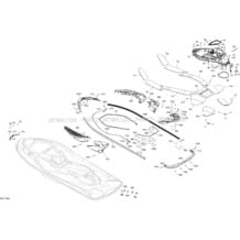 09- Body - GTX 155 pour Seadoo 2017 GTX, 2017