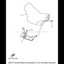 STEERING 2 pour Yamaha 1997 WaveRunner WAVE RUNNER GP 760 (GP760V) 1997