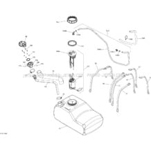 02- Fuel System - All Models pour Sea-Doo 2017 RXT, 2017