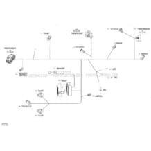 10- Electrical Harness - Main Harness - 278003333 (Refer to Electrical System for Model) pour Seadoo 2017 RXT, 2017