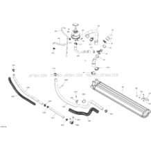 01- Cooling System - All Models pour Seadoo 2017 SPARK, 2017